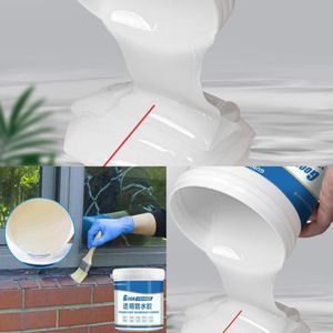 Transparent Waterproof Glue With Brush for Roof Leakage, Crack Seal Agent, Water Leakage Solution, Pipe Wall Tiles