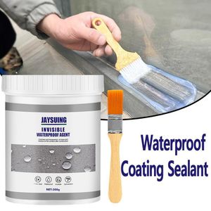 Transparent Waterproof Glue With Brush for Roof Leakage, Crack Seal Agent, Water Leakage Solution, Pipe Wall Tiles