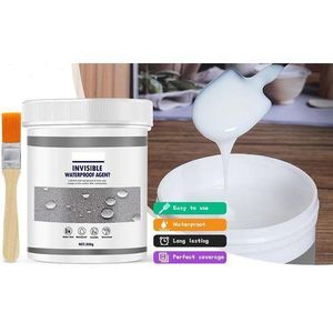 Transparent Waterproof Glue With Brush for Roof Leakage, Crack Seal Agent, Water Leakage Solution, Pipe Wall Tiles