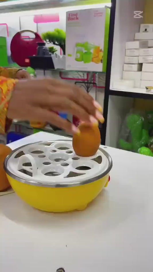 🥚 Egg Boiler Poacher Double (7 Eggs) – Electronic Egg Steamer